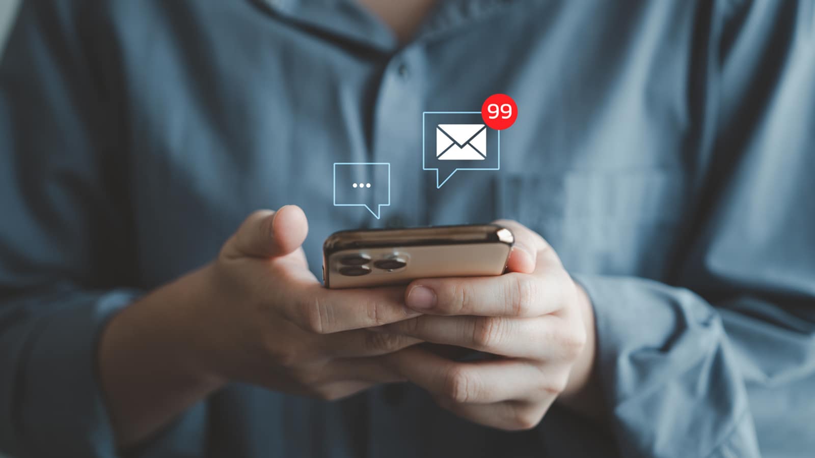 An overflowing inbox of unread messages