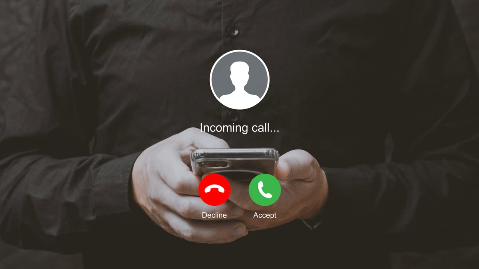 An incoming call being answered quickly
